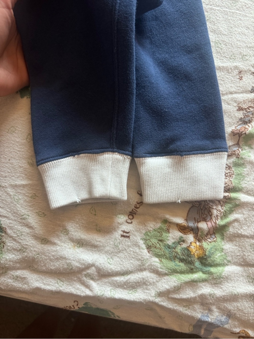 Ralph Lauren Chain Stitched Quote Fleece Sweatshirt - Picture 8 of 10